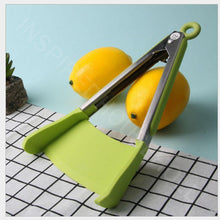 Load image into Gallery viewer, Hirundo 2 in 1 Kitchen Spatula and Tongs - 1 pair ( Large&amp;Small）