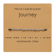 Load image into Gallery viewer, Funny Morse Code Couple Bracelet