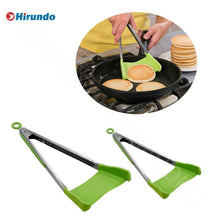 Load image into Gallery viewer, Hirundo 2 in 1 Kitchen Spatula and Tongs - 1 pair ( Large&amp;Small）