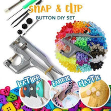 Load image into Gallery viewer, Snap &amp; Clip Button DIY Set (300 Pcs Set)