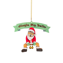 Load image into Gallery viewer, Santa Claus Bell Pendant