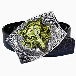 Men's Self Defense Alloy Buckle Belt