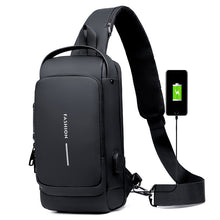 Load image into Gallery viewer, USB Charging Sport Sling Anti-theft Shoulder Bag