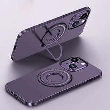 Load image into Gallery viewer, Magnetic Bracket Matte Hard Shell Phone Case