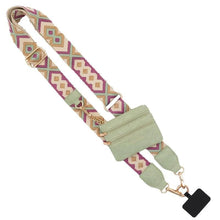 Load image into Gallery viewer, Phone Strap with Zippered Pouch