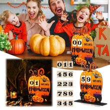 Load image into Gallery viewer, Halloween Wooden Advent Calendar